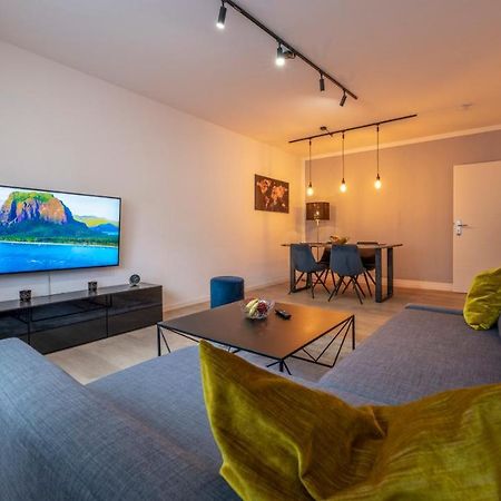 Flair: Stylisches Apartment - Netflix - Basf - Uni Mannheim Ludwigshafen am Rhein Luaran gambar