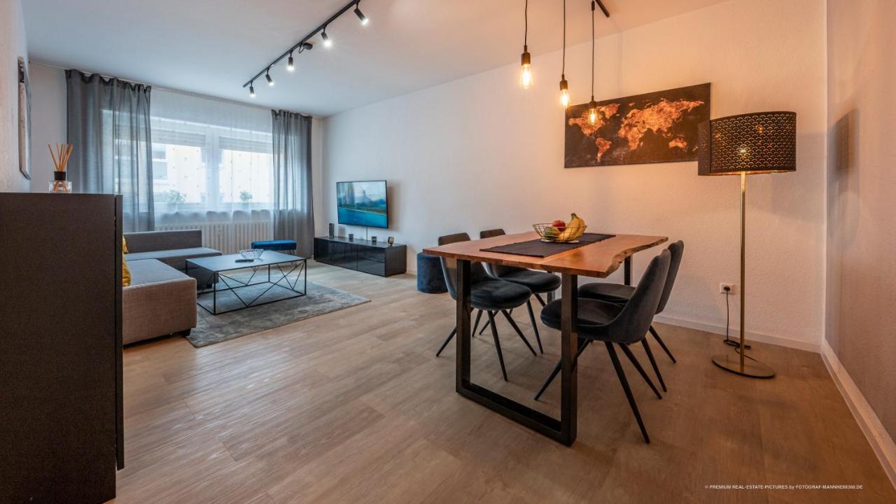 Flair: Stylisches Apartment - Netflix - Basf - Uni Mannheim Ludwigshafen am Rhein Luaran gambar