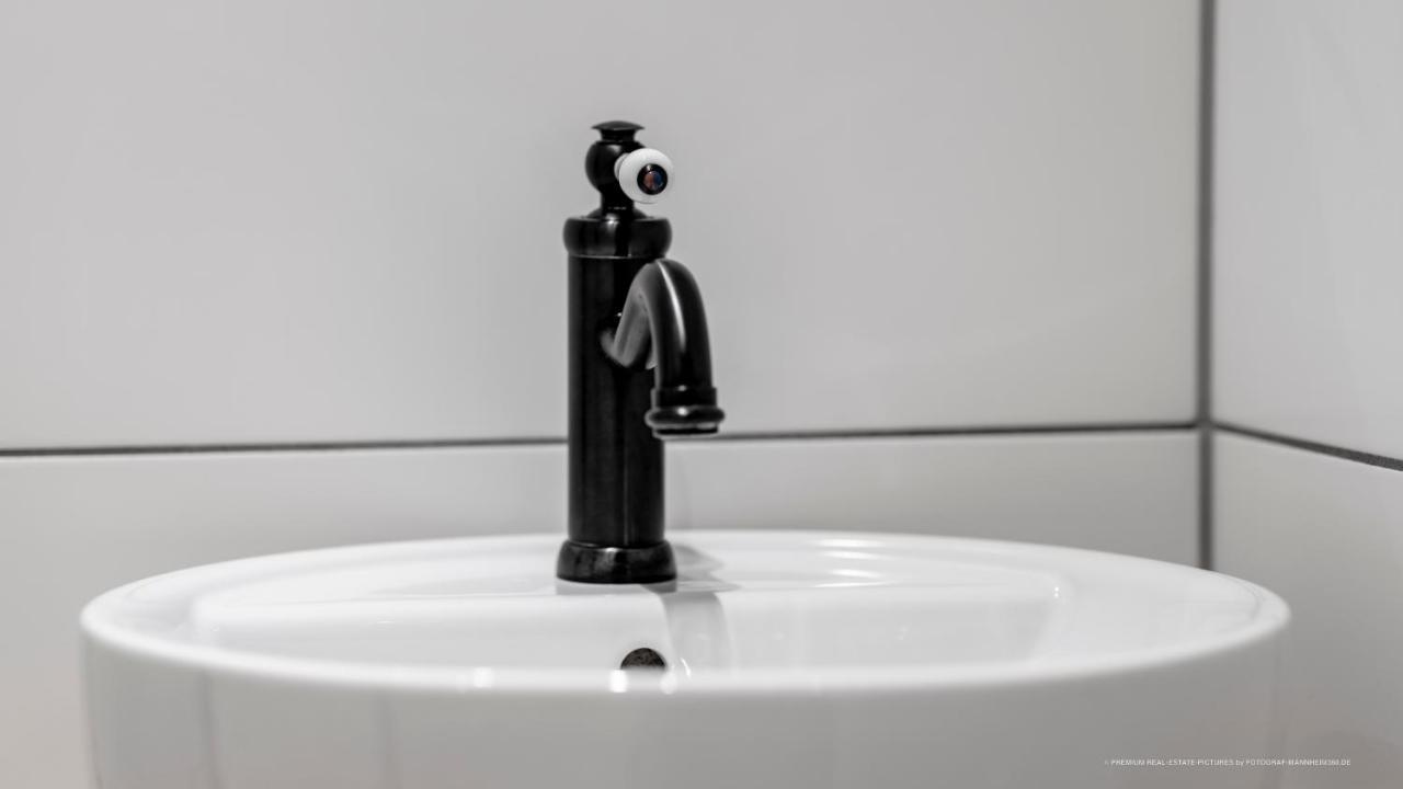 Flair: Stylisches Apartment - Netflix - Basf - Uni Mannheim Ludwigshafen am Rhein Luaran gambar