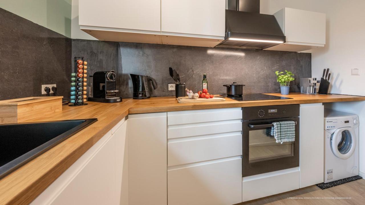 Flair: Stylisches Apartment - Netflix - Basf - Uni Mannheim Ludwigshafen am Rhein Luaran gambar