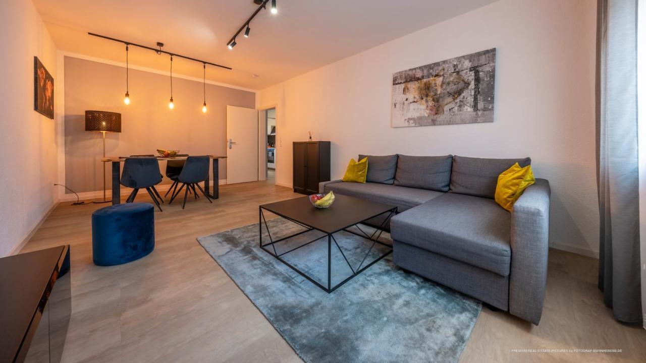 Flair: Stylisches Apartment - Netflix - Basf - Uni Mannheim Ludwigshafen am Rhein Luaran gambar